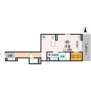 LA MAISON 表町【2階】の間取り