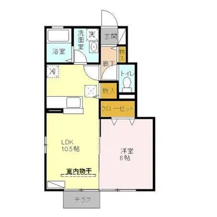 ソレイユ【1階】の間取り