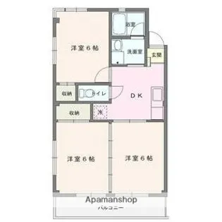 第5大島マンション【3階】の間取り
