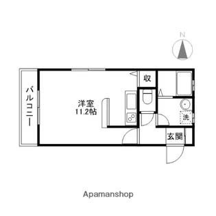マロン【202号室】の間取り