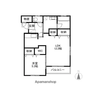 リヴィエール【2階】の間取り