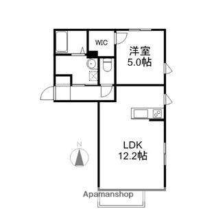 フェリシア【2階】の間取り