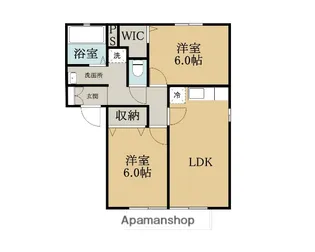 リーベ・M【2階】の間取り