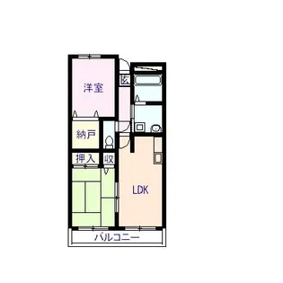 ツナトリ・マンション【1階】の間取り