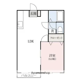 LEONO166【2階】の間取り