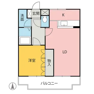 エレガンスⅡ【1階】の間取り