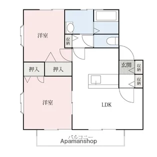 ファミーユ【1階】の間取り