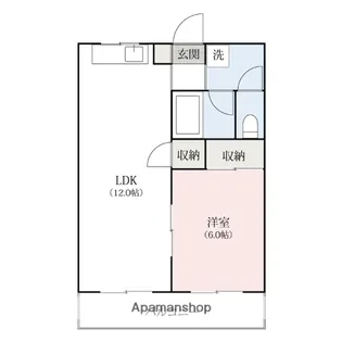 エディフィスみとみ【2階】の間取り