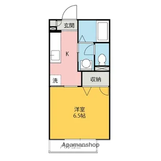 サンモール【1階】の間取り