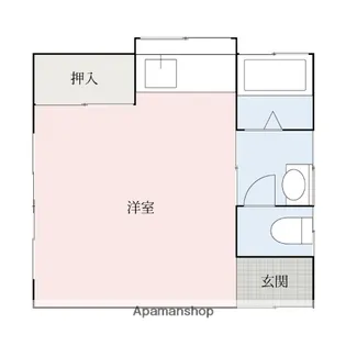 シャレル八斗島K【K23号室】の間取り