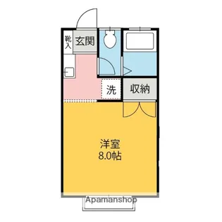 ブルーヒルズ【B101号室】の間取り