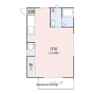OKハイツ山王【4号室】の間取り