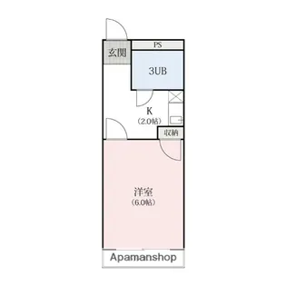 ドリーミーロード玉村【B103号室】の間取り