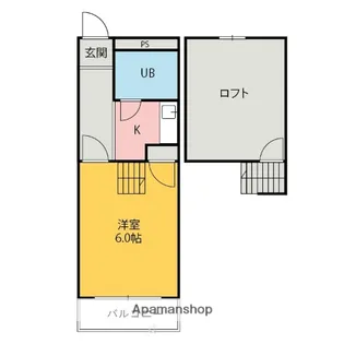 ドリーミーロード玉村【2階】の間取り