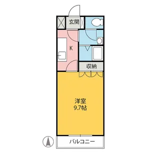リバージュ【2階】の間取り