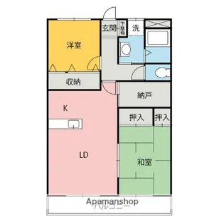 マンションエル【302号室】の間取り