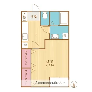 ILパレス【C号室】の間取り
