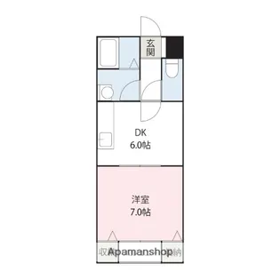 アッシュガーデン宮子【2階】の間取り