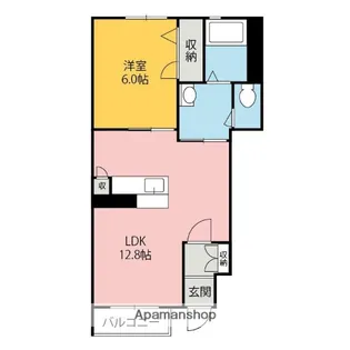 フィナンツェーラ【1階】の間取り