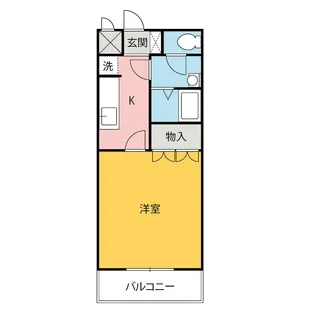 クレシア【1階】の間取り