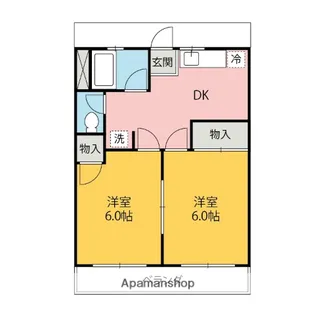 リリィ【302号室】の間取り