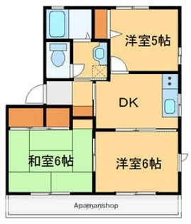 シャルム【2階】の間取り