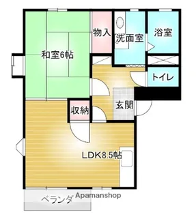 SKコーポ【2階】の間取り