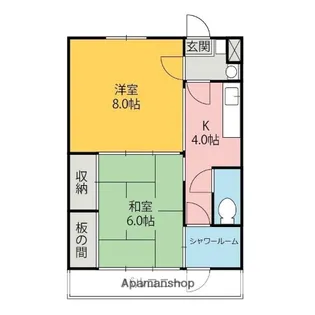 舞昇ビル【205号室】の間取り