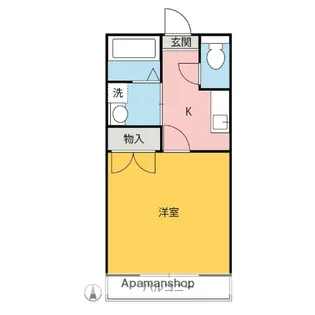 ネクストハイツ赤堀Ⅱ【1階】の間取り