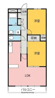 生形マンション【1階】の間取り