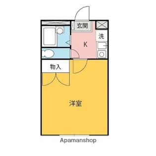 フィオーレ【102号室】の間取り