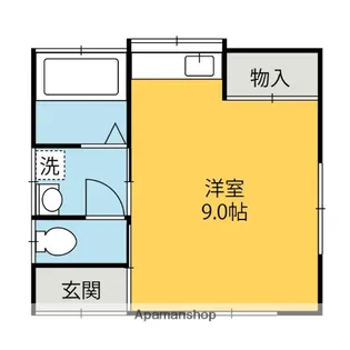 シャレル羽黒【37号室】の間取り