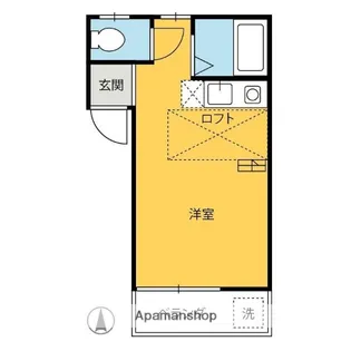 ハイツ斉藤【202号室】の間取り