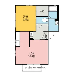 サファイア【B202号室】の間取り