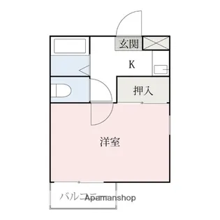 ラレージュ【B101号室】の間取り