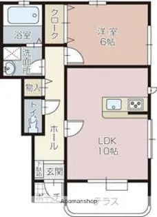 リアン・ラジュールCD【1階】の間取り
