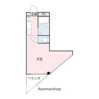 リバーサイドビラ伊勢崎【402号室】の間取り