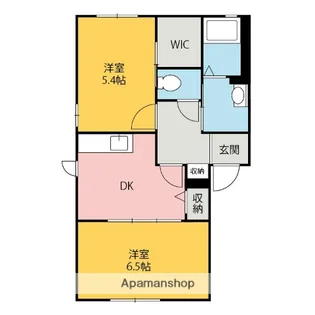 アネーロ(曲沢町)【B105号室】の間取り