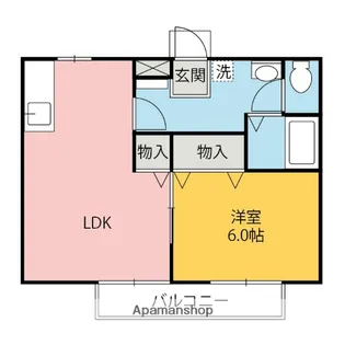 ルミエール(東町)【1階】の間取り