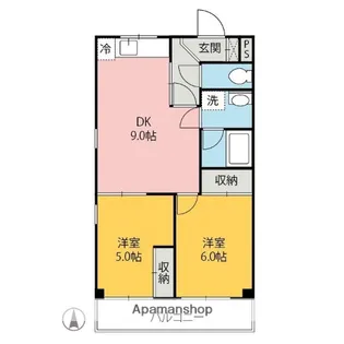 IRマンション【3階】の間取り