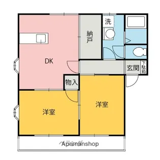 パールテールエム【1階】の間取り