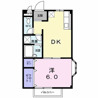 パークサイドA【1階】の間取り