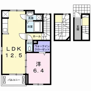アロッジオ EX【3階】の間取り