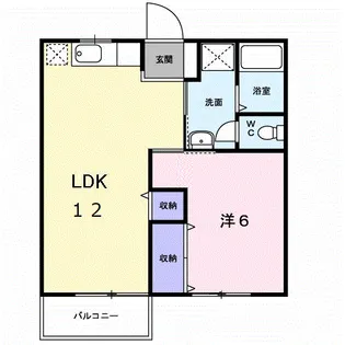 シャルマン【2階】の間取り