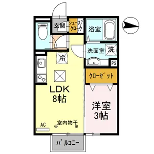ETERNA宮子【1階】の間取り