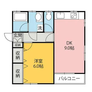 ソニックハイツAB【2階】の間取り