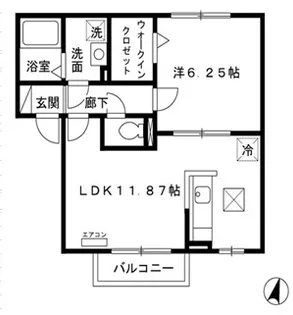 プリマヴェーラ【1階】の間取り