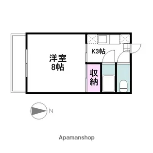 吉沢ハイツ【2階】の間取り