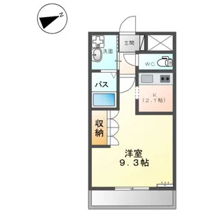 カテリーナ【2階】の間取り
