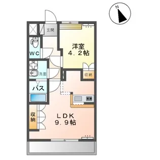 アザレア【2階】の間取り